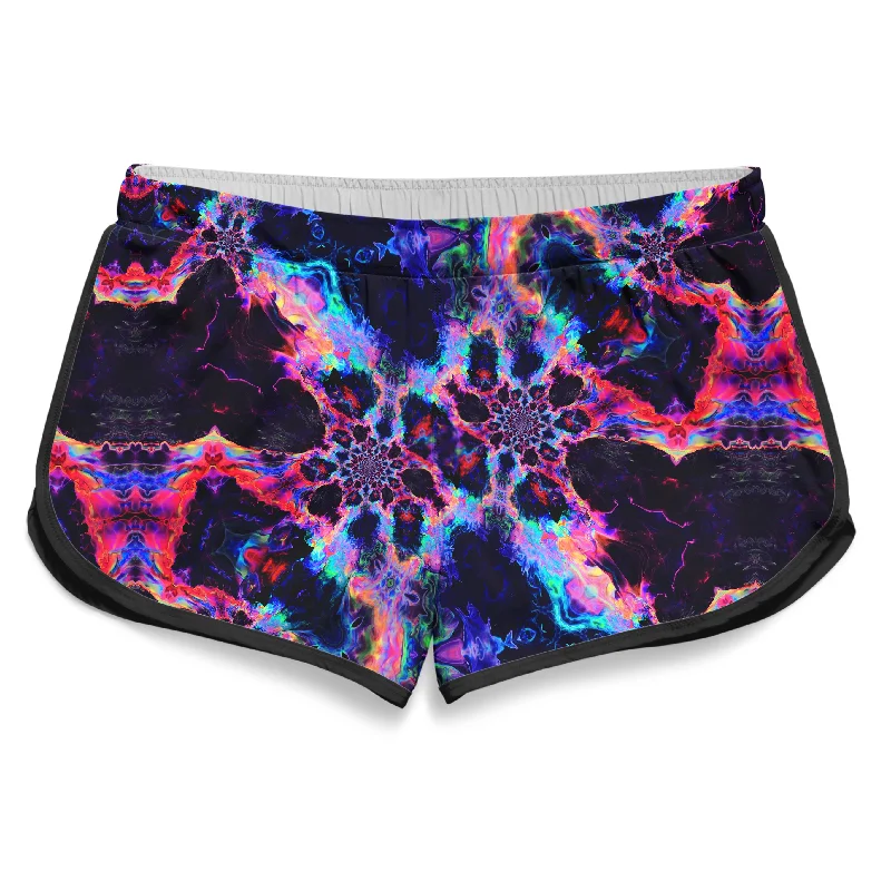 Trip Nebula Women's Retro Shorts