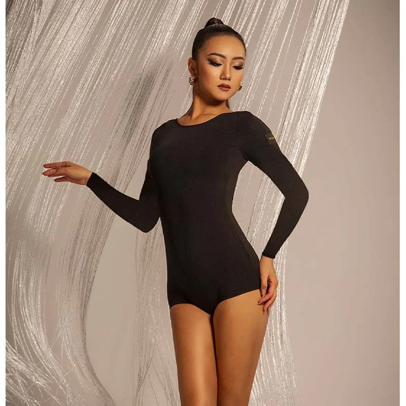 wjj-latin-dance-one-piece-jacket-female-2023-new-long-sleeved-big-backless-ballroom-dancing-clothes-professional-training-clothes